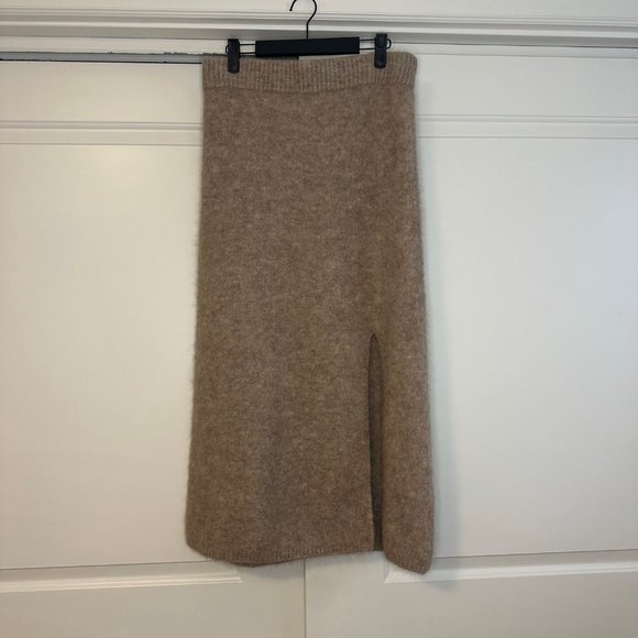 Rails Diana Alpaca Blend Sweater Skirt in Oatmeal - Medium - Picture 6 of 13
